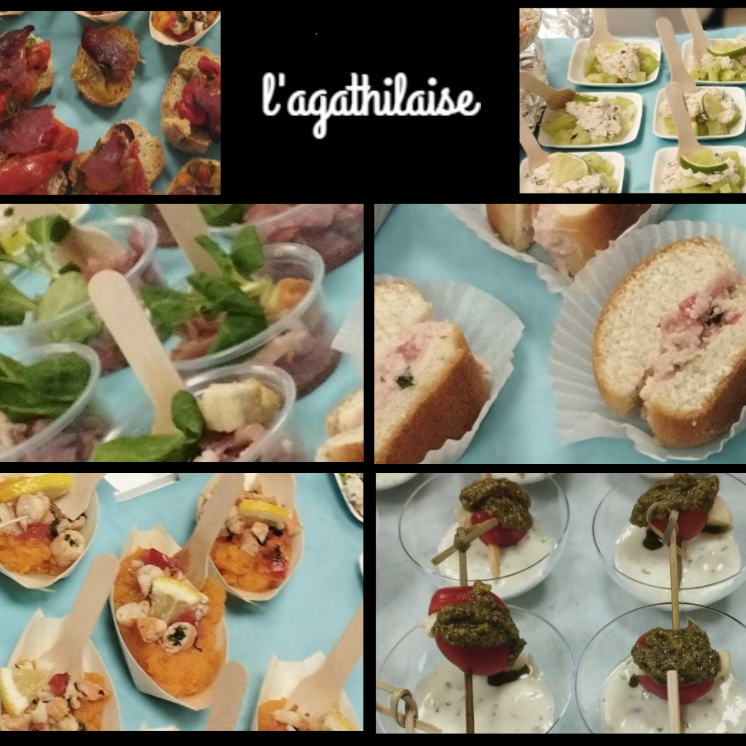 verrines,toasts,bouchés,buffet aperitif,buffet dinatoire